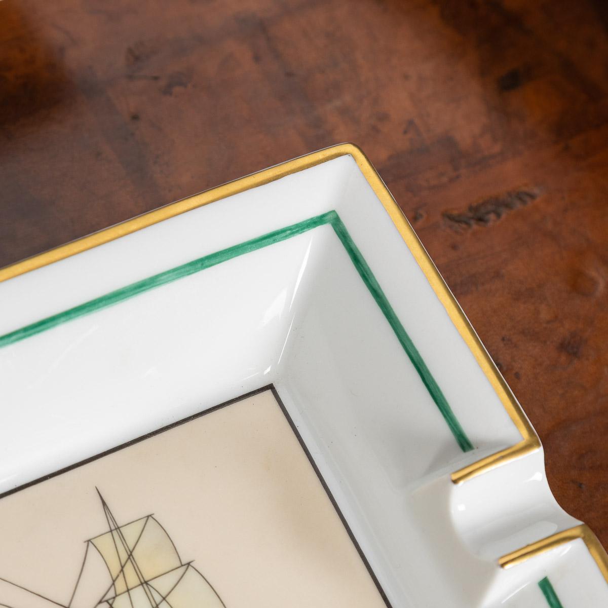 Mid-20th Century French Set of Four Equestrian Ash Trays by Hermès 8