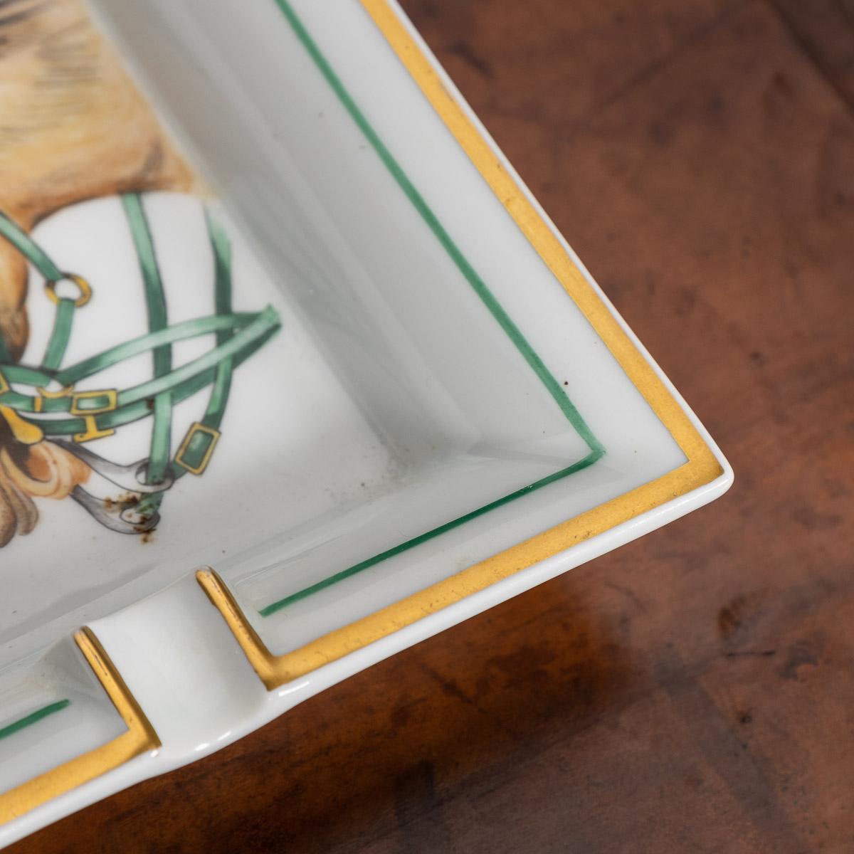 Mid-20th Century French Set of Four Equestrian Ash Trays by Hermès 10