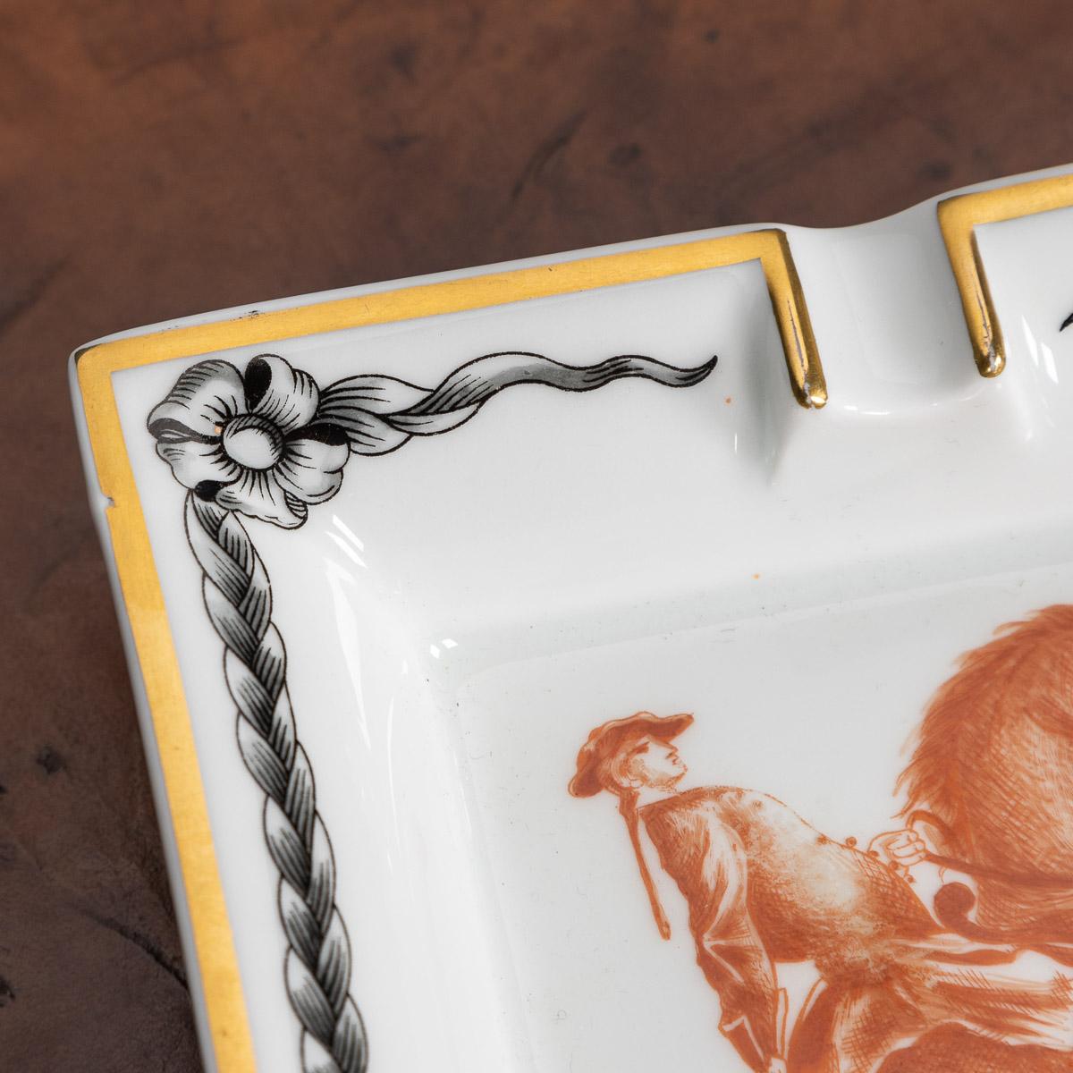 Mid-20th Century French Set of Four Equestrian Ash Trays by Hermès 1