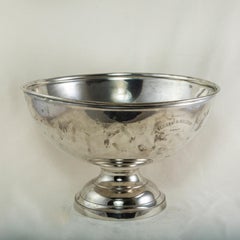 Mid-20th Century French Silver Plate Champagne Bucket Marked Besserat