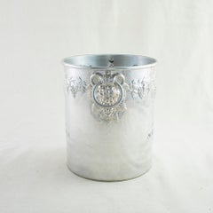 Mid-20th Century French Silver Plate Champagne Bucket Marked Moet et Chandon