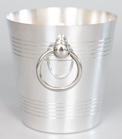 Mid-20th Century French Silver Plate Ice Bucket
