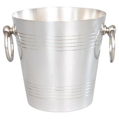 Mid-20th Century French Silver Plate Ice Bucket