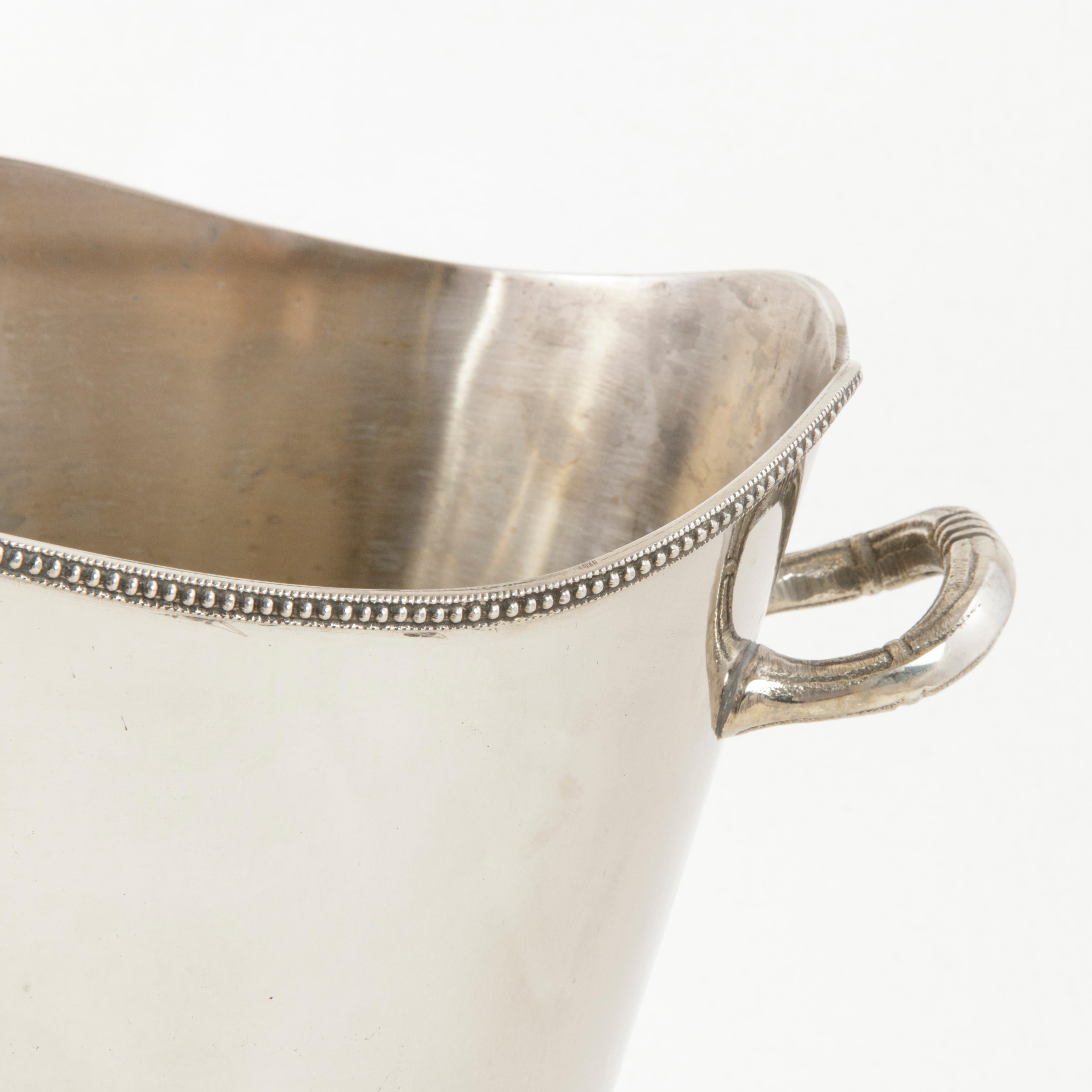 Mid-20th Century French Silver Plate Louis Roederer Two Bottle Champagne Bucket 2