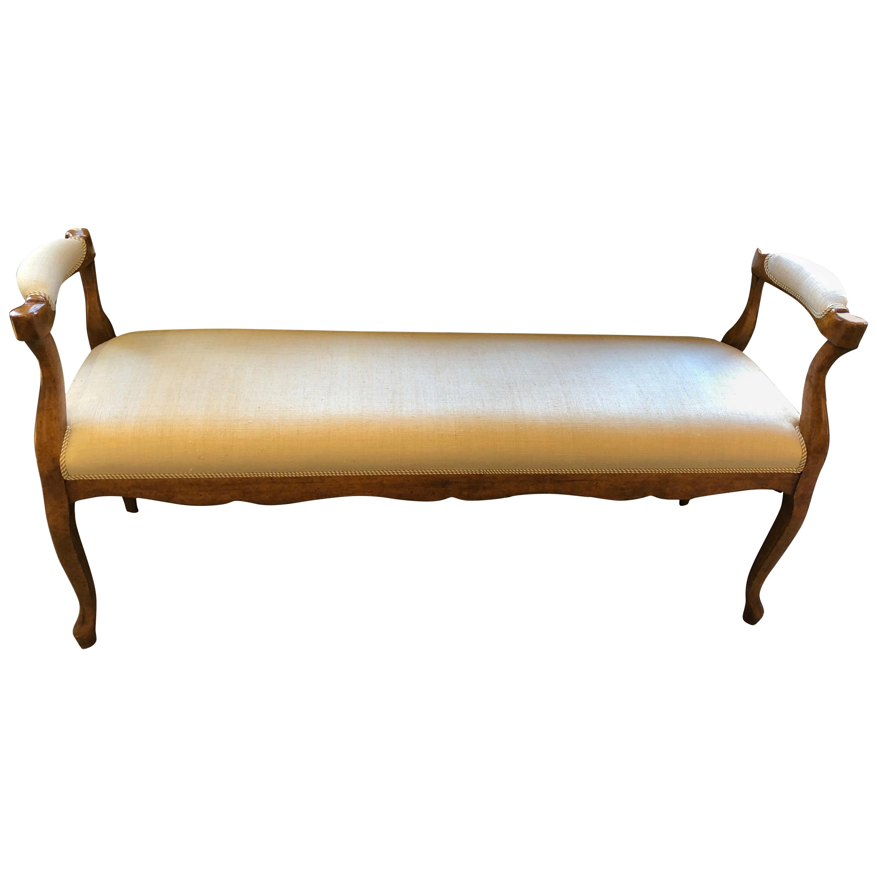 Mid-20th Century French Style Bench