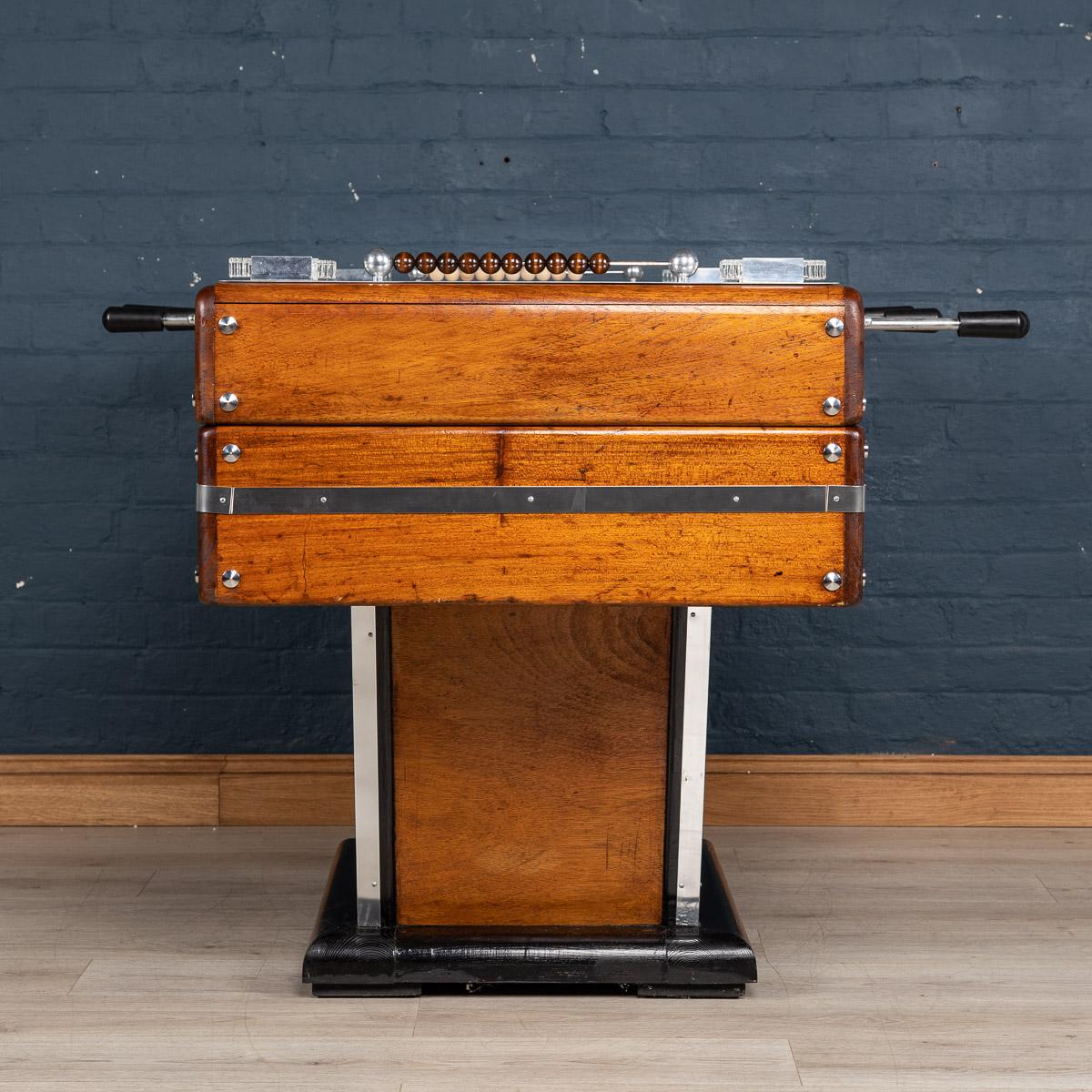 Wood Mid-20th Century French Table Football Game