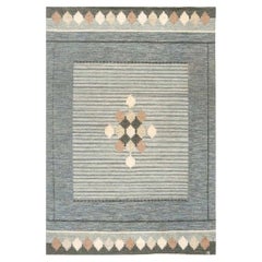 Doris Leslie Blau Collection Midcentury Swedish Flat-Weave Rug by Ingegerd Silow