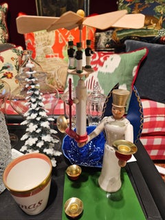 Mid- 20th Century German Christmas Angel Sculpture