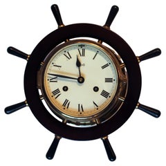 Mid-20th Century German Ship's Clock By Schatz