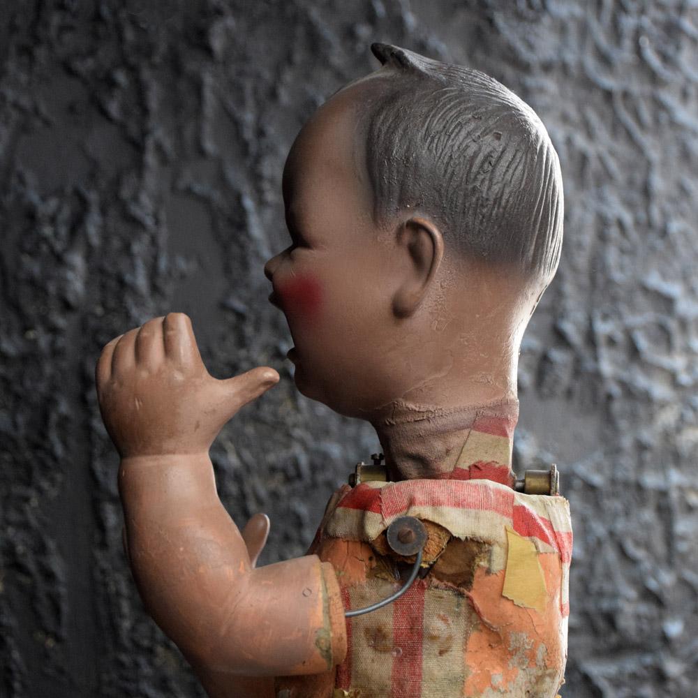 Mid-20th Century German Working Baby Doll Automaton Figure 1