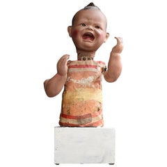 Mid-20th Century German Working Baby Doll Automaton Figure