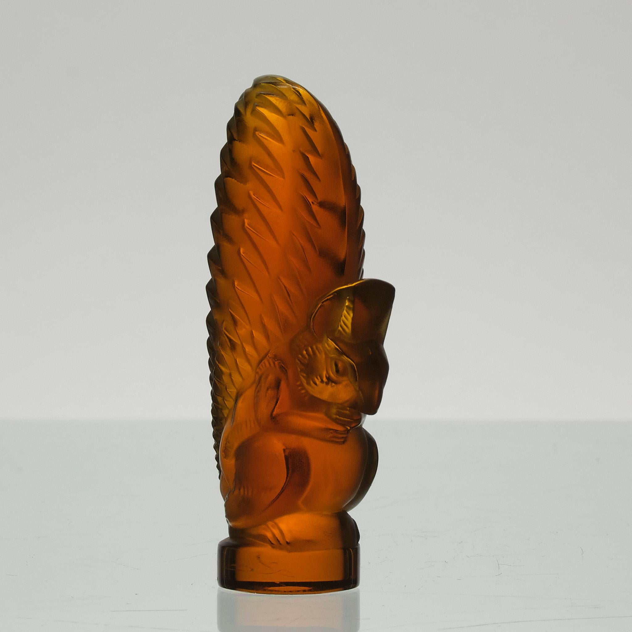 20ième siècle Sculpture en verre 