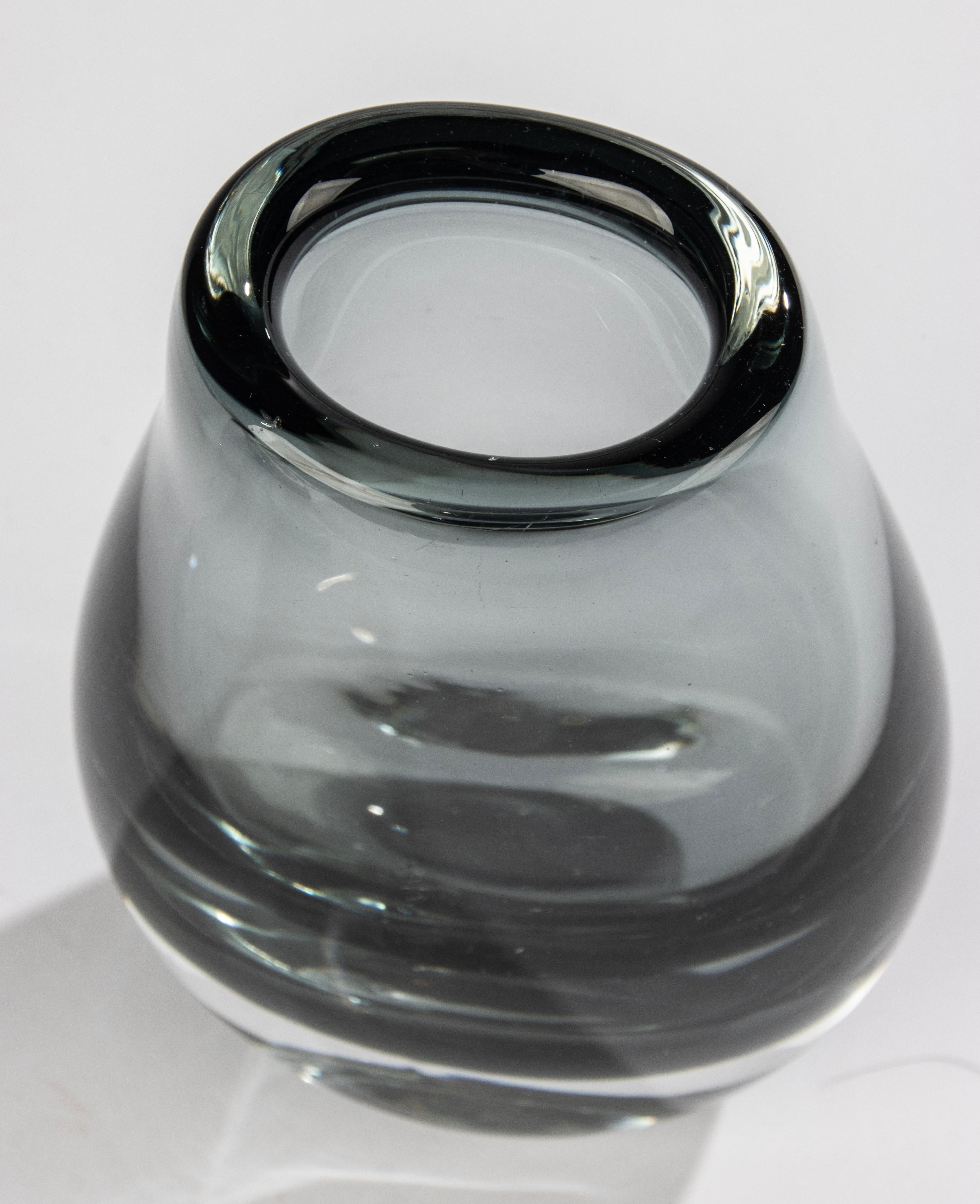 Mitte 20. Jahrhundert Glas-Set - SEA Glasbruk - Schweden - Rauchgrau im Angebot 4