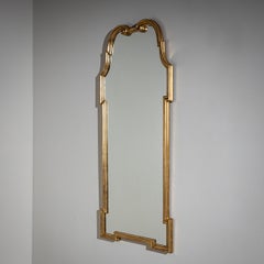 Mid-20th Century Golden Hollywood-Regency Mirror from Palladio