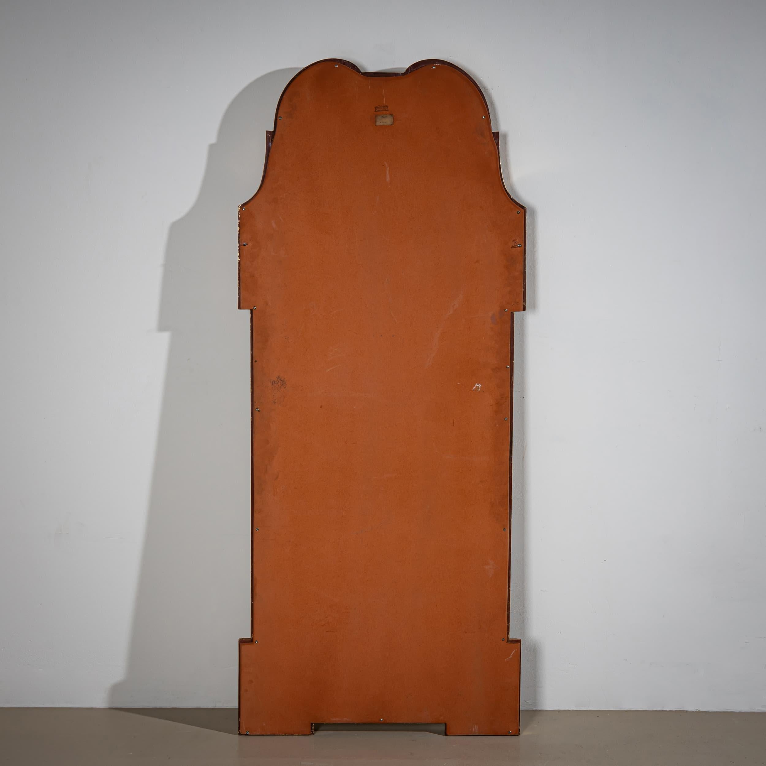 Mid-20th Century Golden Hollywood-Regency Mirror from Palladio For Sale 3