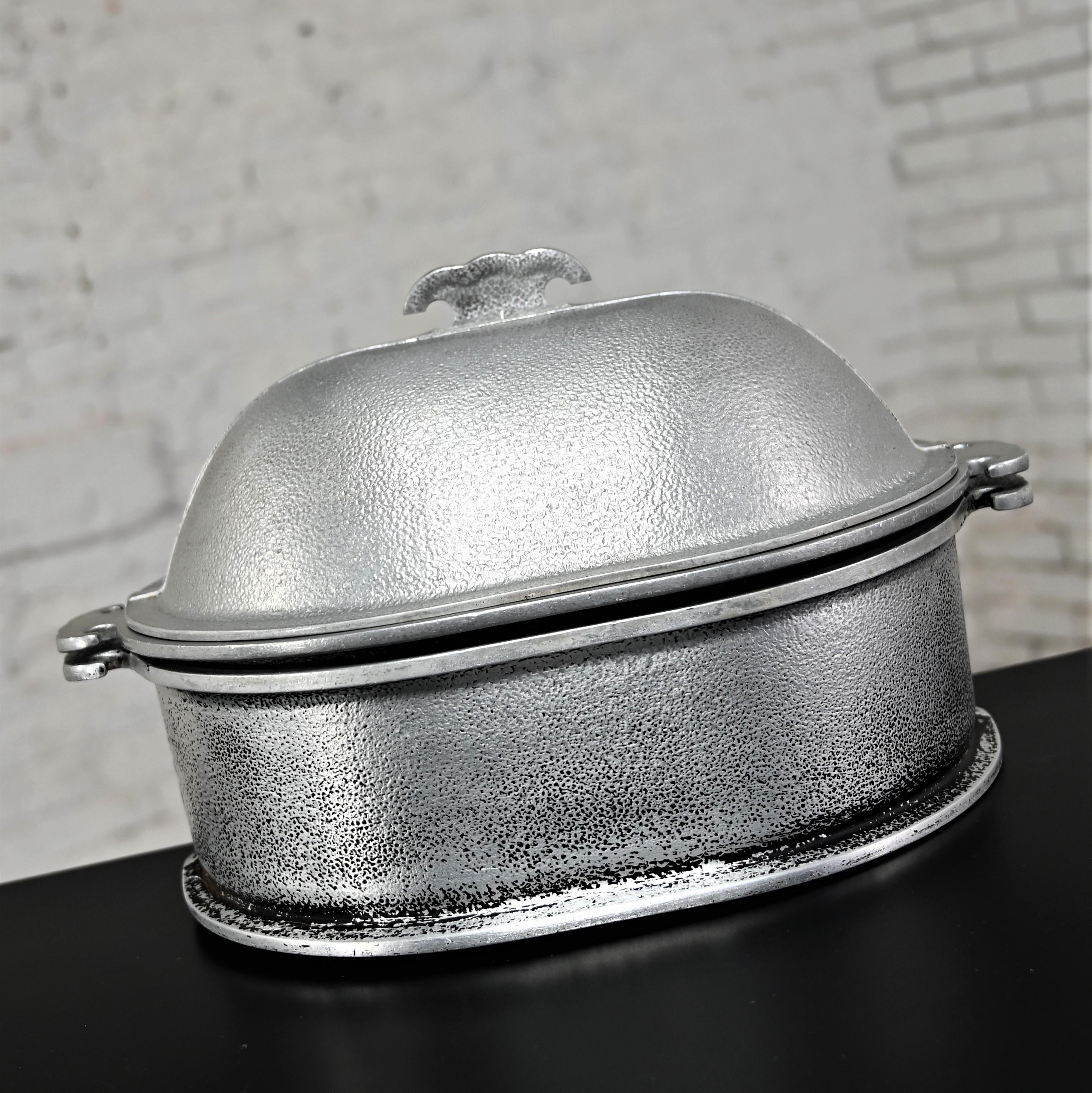 Mid 20th Century Guardian Service Aluminum Dual Purpose Cookware 14 Pieces For Sale 2