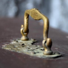 Mid-20th Century Hand Carved Folk Art Bird Diorama with Authentication Stamp