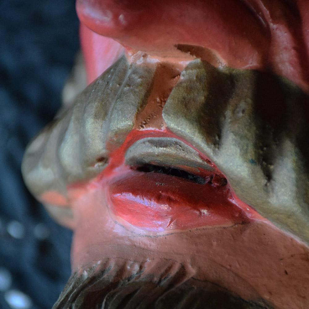 Mid-20th Century Hand Carved Guatemalan Mask 6