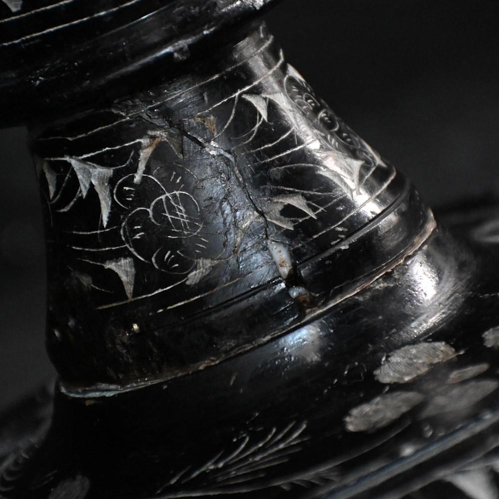 Mid-20th Century hand carved stone side table For Sale 3