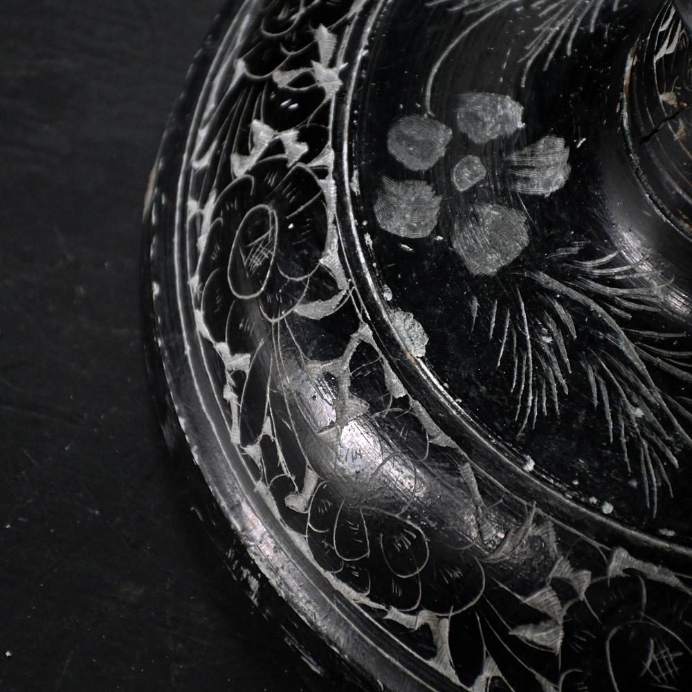 Mid-20th Century hand carved stone side table For Sale 1