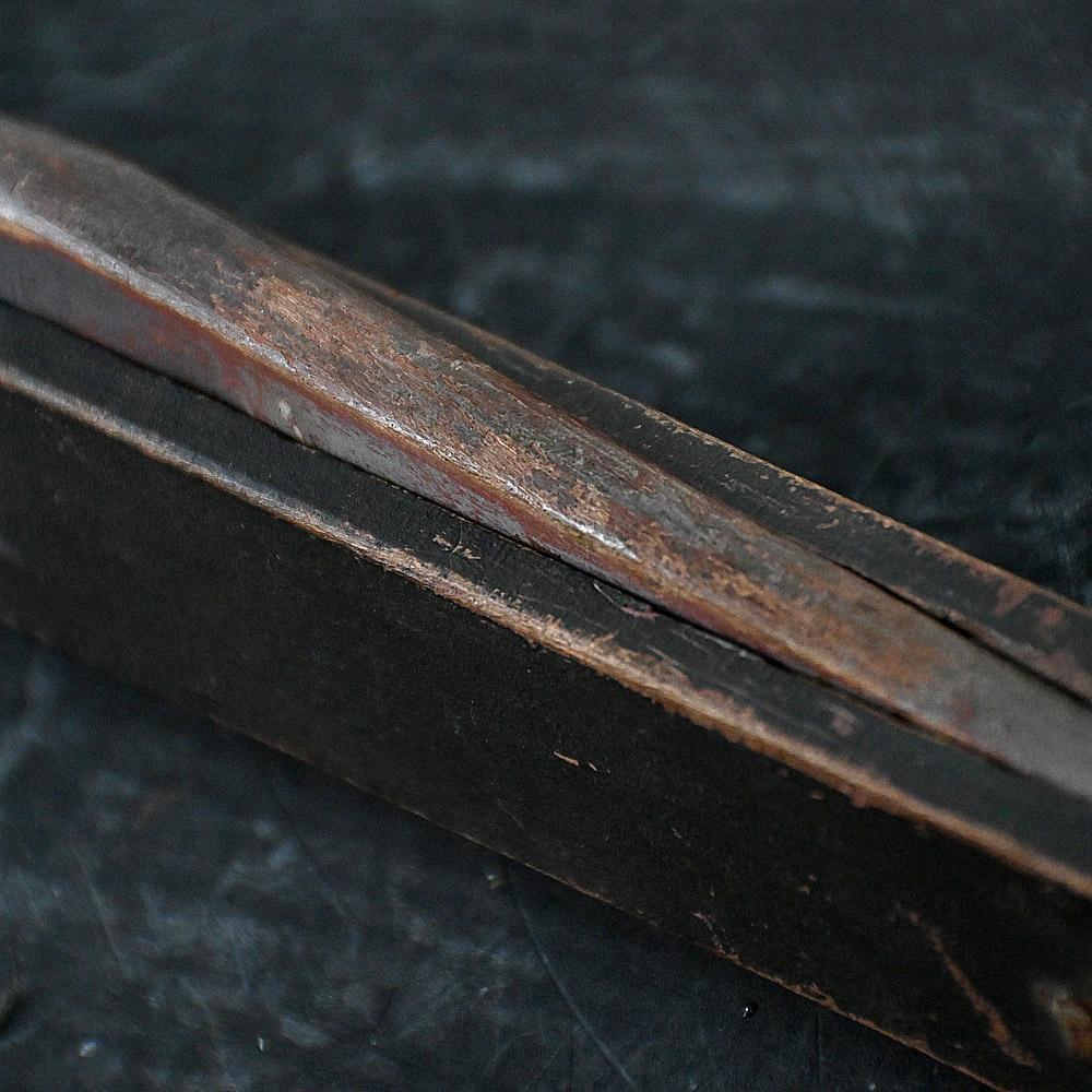 Insegna commerciale per barbieri in pino, realizzata a mano, della metà del 20° secolo in vendita 3