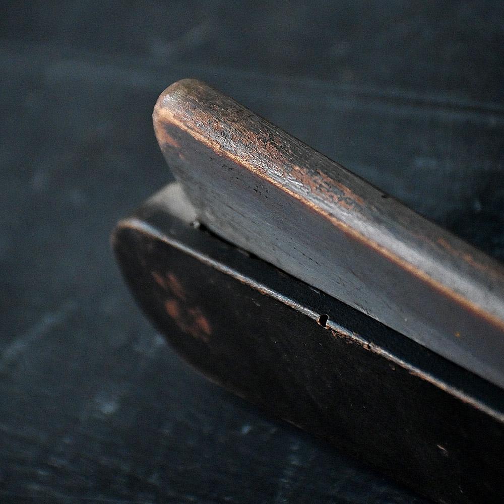 Insegna commerciale per barbieri in pino, realizzata a mano, della metà del 20° secolo in vendita 4