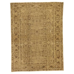 Mid-20th Century Hand Knotted Persian Malayer Rug