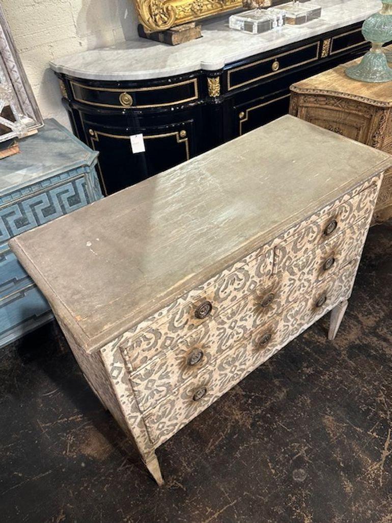 Mid 20th Century Hand-Painted Italian Chest In Good Condition For Sale In Dallas, TX