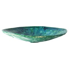 Mid 20th Century Handcrafted Ceramic Glazed Decorative Bowl