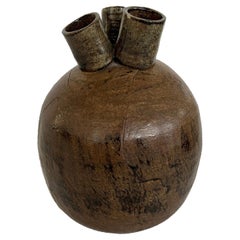 Mid 20th Century Handmade Abstract Globe Vessel