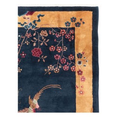 Galerie Shabab Collection Mid-20th Century Handmade Chinese Art Deco Accent Rug