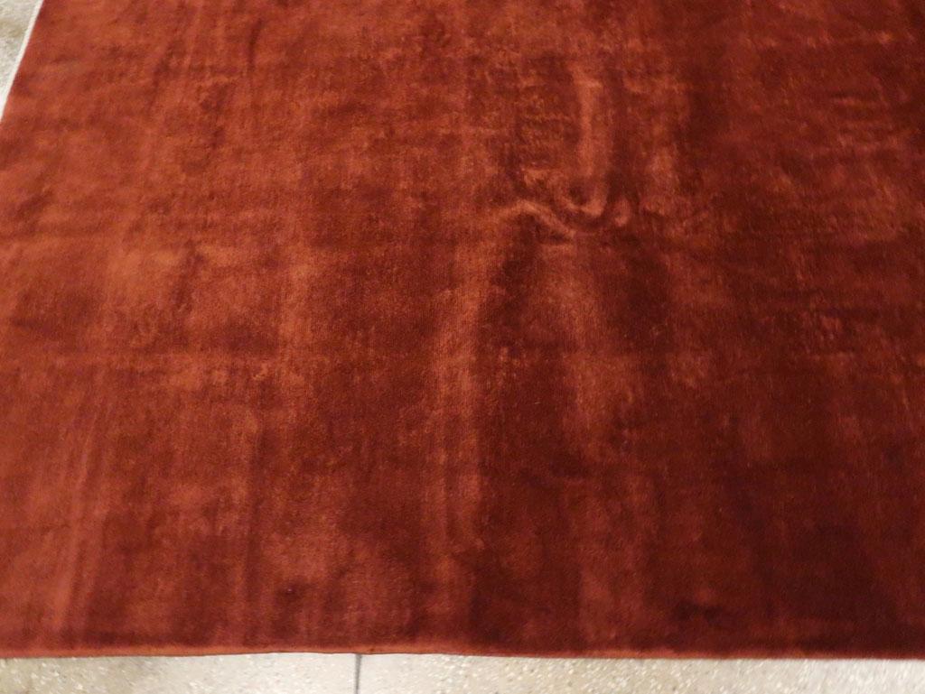 Mid-20th Century Handmade Chinese Art Deco Large Room Size Carpet For Sale 1