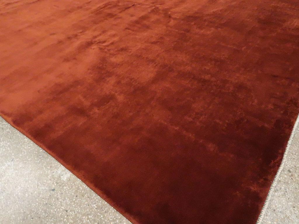 Mid-20th Century Handmade Chinese Art Deco Large Room Size Carpet For Sale 2