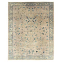 Tapis de chambre chinois fait main du milieu du 20e siècle