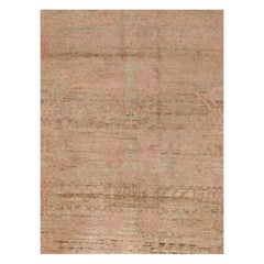 Handgefertigter Ostturkestanischer Khotan-Galerieteppich aus der Mitte des 20. Jahrhunderts