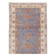 Mid-20th Century Handmade East Turkestan Pomegranate Khotan Runner