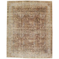 Mid-20th Century Handmade Indian Pictorial Lahore Large Room Size Carpet