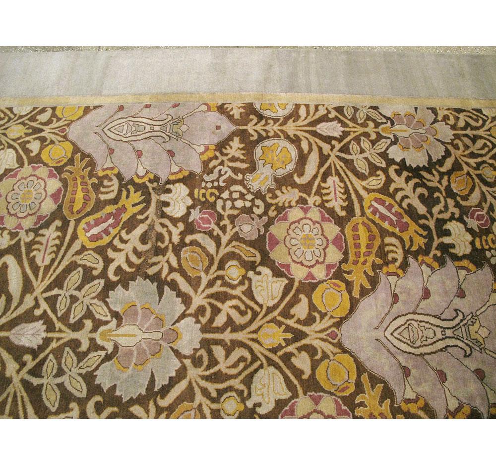Wool Mid-20th Century Handmade J.H. Dearle Arts & Crafts Style Large Room Size Rug