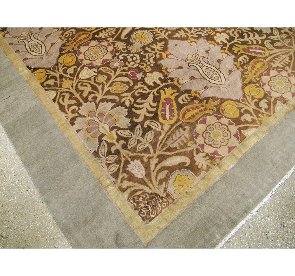 Mid-20th Century Handmade J.H. Dearle Arts & Crafts Style Large Room Size Rug 1