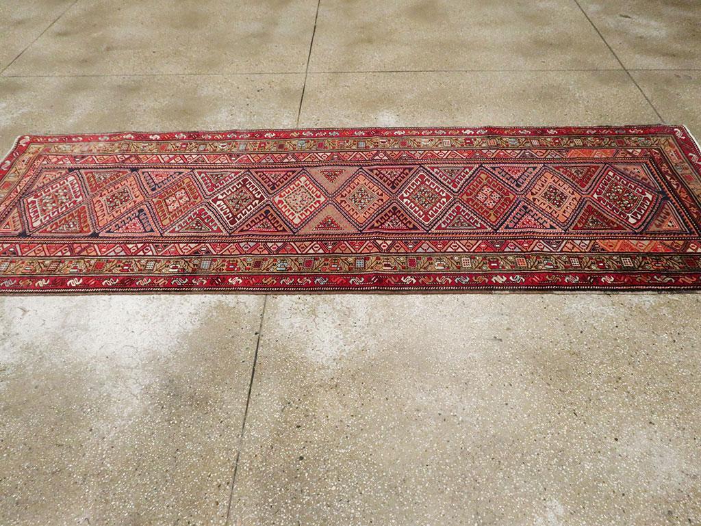 Wool Mid-20th Century Handmade Northwest Persian Runner