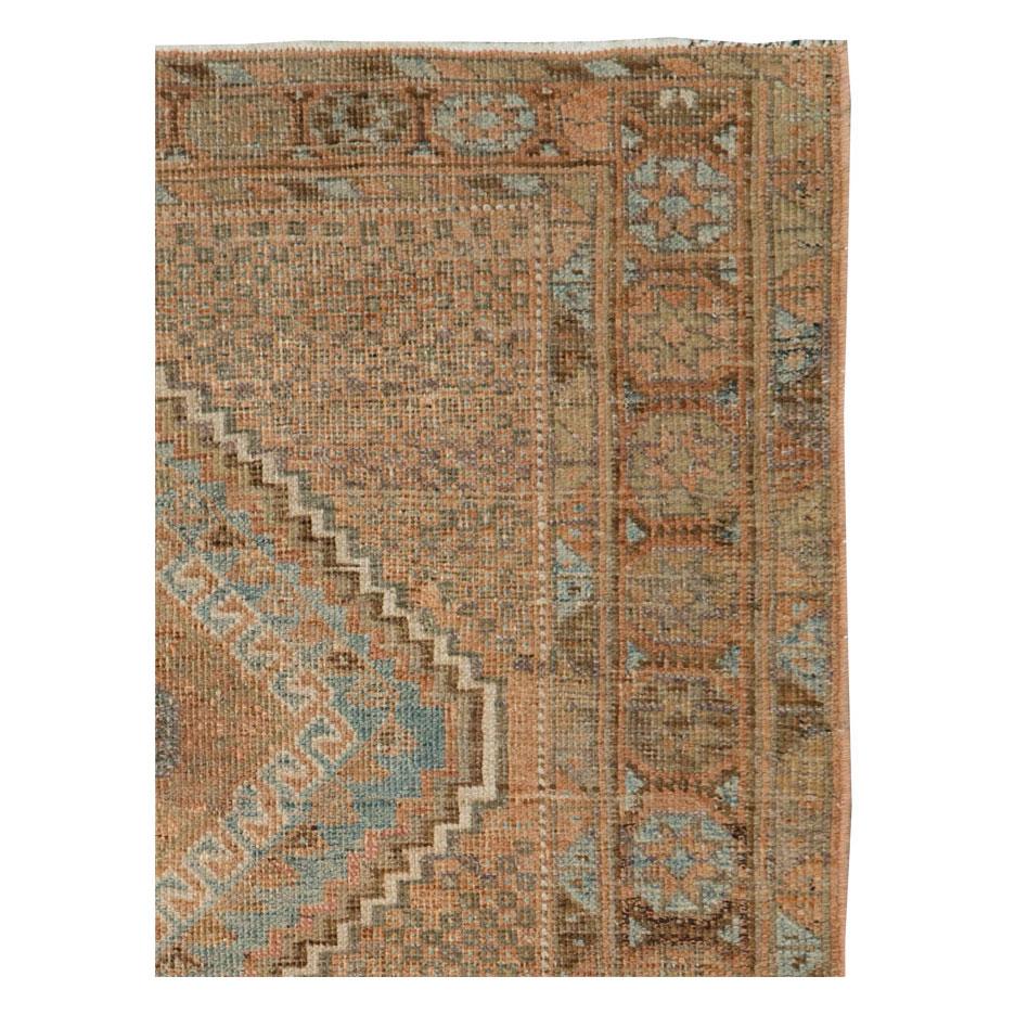 Handgefertigter persischer Afshar-Teppich aus der Mitte des 20. Jahrhunderts (Stammeskunst) im Angebot