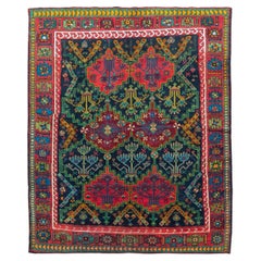 Mid-20th Century Handmade Persian Ardebil Small Room Size Carpet