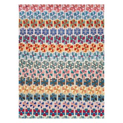 Mid-20th Century Handmade Persian Hamadan Gallery Carpet