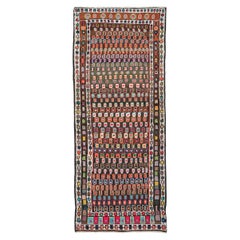 Mid-20th Century Handmade Persian Hamadan Small Runner
