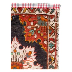 Mid-20th Century Handmade Persian Hamadan Throw Rug