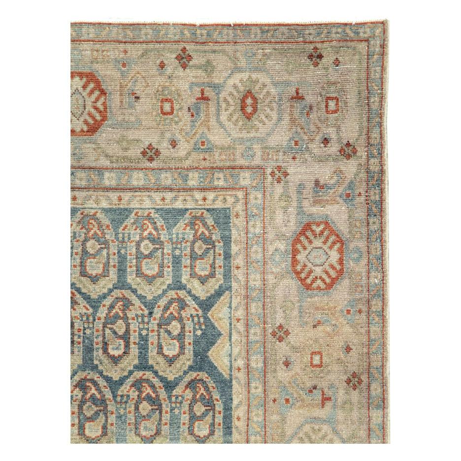 A vintage Persian Malayer accent rug handmade during the mid-20th century.

Measures: 4' 9