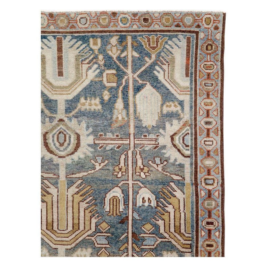 Un tappeto d'accento persiano Malayer vintage realizzato a mano a metà del XX secolo.

Misure: 4' 3
