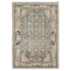 Mid-20th Century Handmade Persian Malayer Accent Rug