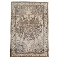 Mid-20th Century Handmade Persian Malayer Accent Rug