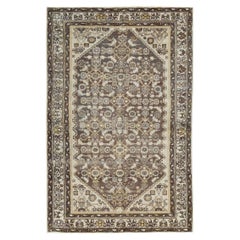 Mid-20th Century Handmade Persian Malayer Accent Rug